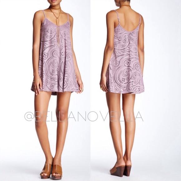 Living Doll Dresses & Skirts - Sold    Living Doll Lavender Faux Suede Dress